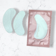 Pink Eye Pads - narrow end and wide end